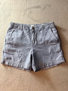 Gap - Casual Indigo Chambray Shorts